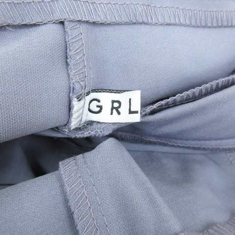 中古】グレイル GRL センタープレスパンツ フレアパンツ ロング
