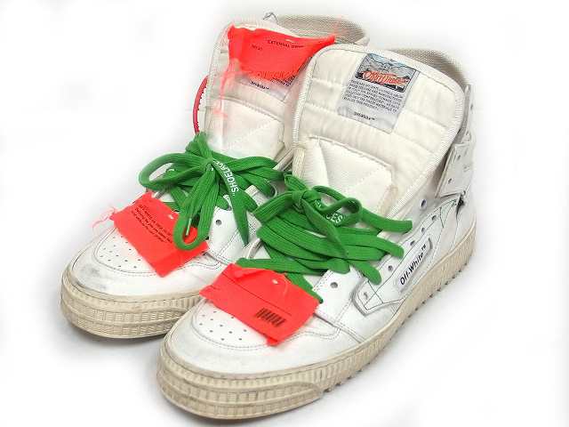 値段交渉OFF WHITE スニーカー ハイカット LOW 3.0 SNEAKERS 靴