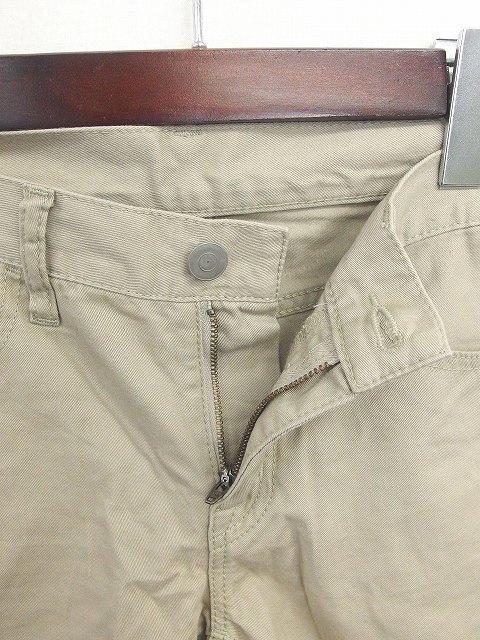 中古 ユニクロ Uniqlo パンツ ショート 無地 シンプル ジップフライ 綿 コットン 62a 薄茶 ベージュ Tt29 レディースの通販はau Pay マーケット ブランド古着のベクトル