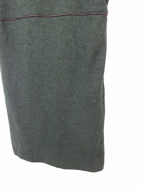 中古 ロペピクニック Rope Picnic ワンピース 半袖 丸首 膝丈 ボタン 無地 シンプル 38 グリーン 緑 Kt48 レディースの通販はau Pay マーケット ブランド古着のベクトル