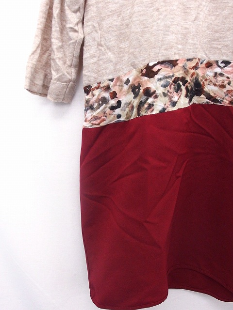 中古 チャオパニック Ciaopanic ワンピース スカート 7分袖 花柄 F レッド 赤 Ut29 レディースの通販はau Pay マーケット ブランド古着のベクトル