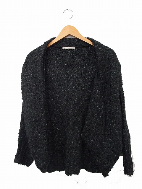 中古 マジェスティックレゴン カーディガン ボレロ ニット トッパー 七分袖 無地 シンプル F ブラック 黒 Kt46の通販はau Pay マーケット ブランド古着のベクトル
