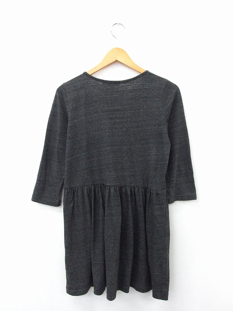 中古 ミルクフェド Milkfed ワンピース ミニ 長袖 丸首 Aライン 無地 シンプル S グレー Kt28 レディースの通販はau Pay マーケット ブランド古着のベクトル