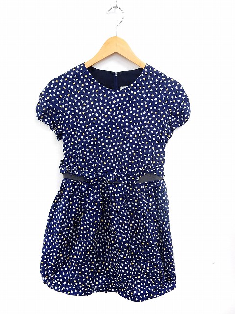 中古 トランテアン ソン ドゥ モード 31 Sons De Mode ワンピース 半袖 星柄 ミニ バックジップ ベルト 36 紺の通販はau Pay マーケット ブランド古着のベクトル
