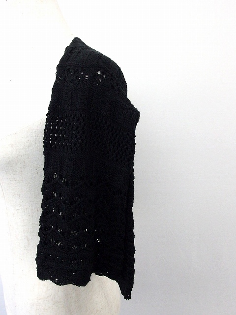 中古 エモダ Emoda カーディガン トップス 羽織 ニット プロデューサー巻き 監督 F ブラック 黒 Ut8 レディースの通販はau Pay マーケット ブランド古着のベクトル