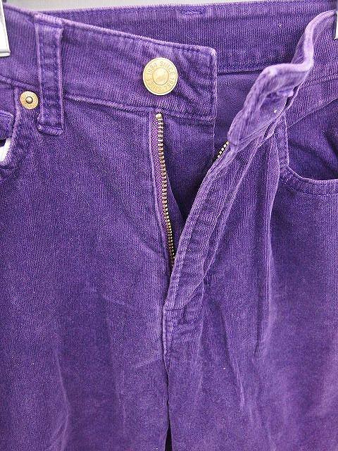 中古 ユニクロ Uniqlo パンツ コーデュロイ ストレート ジップフライ 綿 コットン 58 紫 パープル Tt57 レディースの通販はau Pay マーケット ブランド古着のベクトル