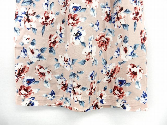 中古 ローリーズファーム Lowrys Farm ミコア Mikoa スカート タイト 膝丈 バックジップ 花柄 F ピンクベージュの通販はau Pay マーケット ブランド古着のベクトル