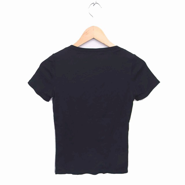 中古】ユニクロ UNIQLO カットソー Tシャツ Vネック ハーフボタン 綿