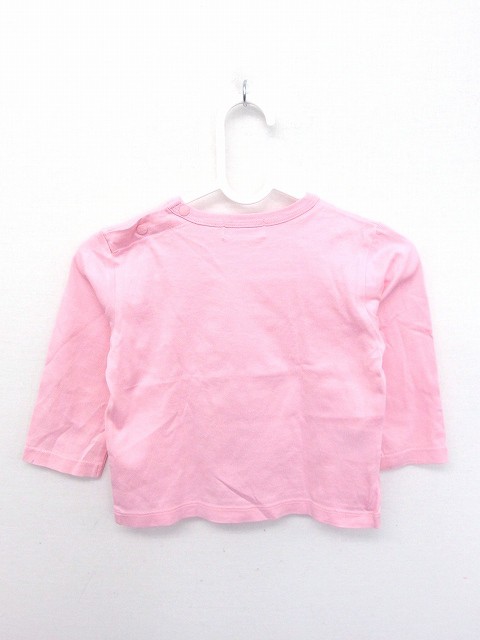 中古 セリーヌ Celine 国内正規品 子供服 キッズ カットソー Tシャツ プリント 綿 コットン 長袖 80 ピンク Tt39の通販はau Pay マーケット ブランド古着のベクトル