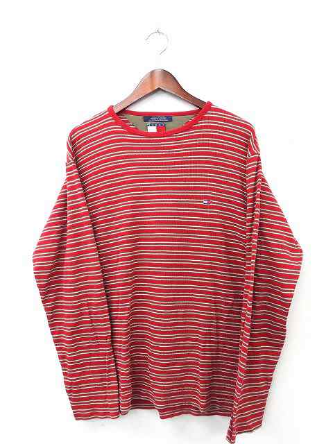 中古 トミーヒルフィガー Tommy Hilfiger カットソー Tシャツ 長袖