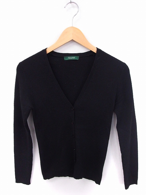 中古 Hampstead カーディガン ニット Vネック 長袖 ウール ブラック 黒 Ft11 レディースの通販はau Pay マーケット ブランド古着のベクトル