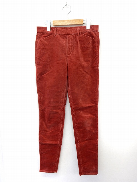 中古 ユニクロ Uniqlo パンツ スキニー レギパン ウエストゴム ポケット シンプル L レッド St49 レディースの通販はau Pay マーケット ブランド古着のベクトル