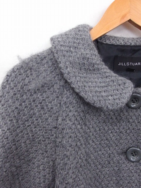 中古 ジルスチュアート Jill Stuart コート アウター 丸襟 ステンカラー 長袖 ウール M グレー Ft12 レディースの通販はau Pay マーケット ブランド古着のベクトル