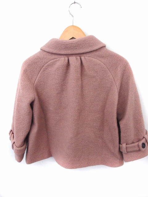 中古 ザラ ベーシック Zara Basic コート アウター ステンカラー 長袖 ショート 起毛 Xs ピンク Ft9 レディースの通販はau Pay マーケット ブランド古着のベクトル