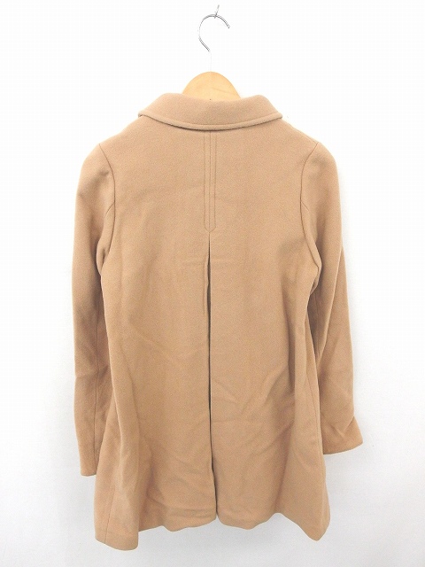 中古 ミスティウーマン Mysty Woman コート アウター ステンカラー ロング 比翼仕立て ウール カシミヤ混 S 茶の通販はau Pay マーケット ブランド古着のベクトル