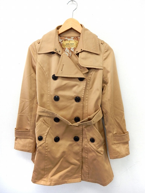 中古 ロイヤルパーティー Royal Party コート アウター トレンチコート 38 茶 ブラウン St49 レディースの通販はau Pay マーケット ブランド古着のベクトル
