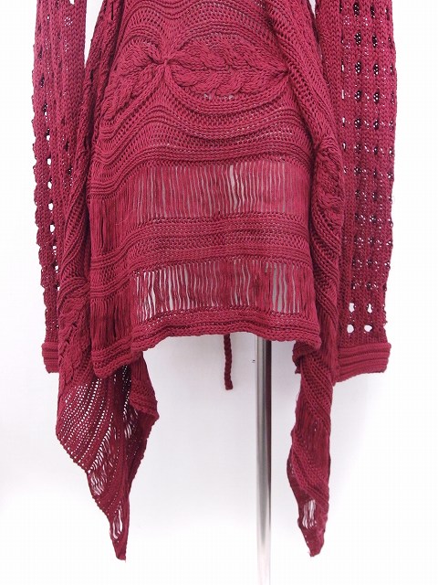 中古 アングリッド Ungrid カーディガン 透かし編み リボンベルト 長袖 ニット F レッド 赤 Ft16 レディースの通販はau Pay マーケット ブランド古着のベクトル 中古 アングリッド Ungrid カーディガン 透かし編み リボンベルト 長袖 ニット F レッド 赤 Ft16 レディースの通販はau Pay マーケット ブランド古着のベクトル