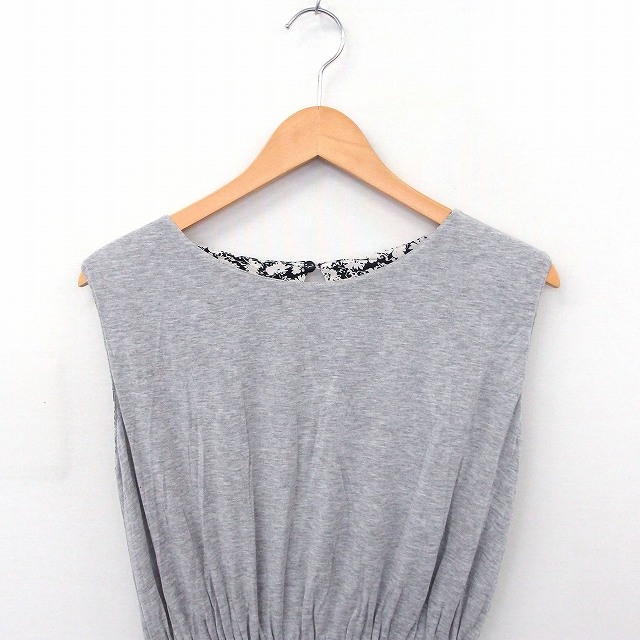 中古 ロッソ Rosso アーバンリサーチ ワンピース リバーシブル 花柄 無地 ノースリーブ ロング F 黒 Ft レディースの通販はau Pay マーケット ブランド古着のベクトル