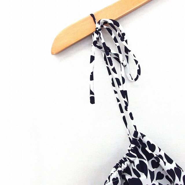 中古 イエナ Iena ワンピース ハート柄 キャミワンピース ノースリーブ ひざ丈 ホワイト 白 ネイビー 紺 Ft34 レディースの通販はau Pay マーケット ブランド古着のベクトル