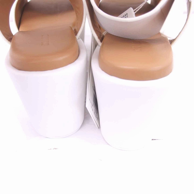 中古】未使用品 クラネ CLANE タグ付き プラットフォーム サンダル