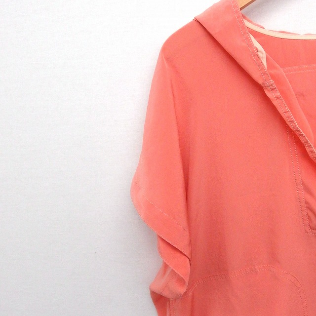 中古 ジルスチュアート Jill Stuart パーカー フード ワイド 半袖 無地 シンプル S ピンク Ft23 レディースの通販はau Pay マーケット ブランド古着のベクトル