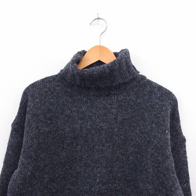 中古 Shelly Island シェリーアイランド ニット セーター タートルネック 長袖 リブ袖 グレー St33 レディースの通販はau Pay マーケット ブランド古着のベクトル