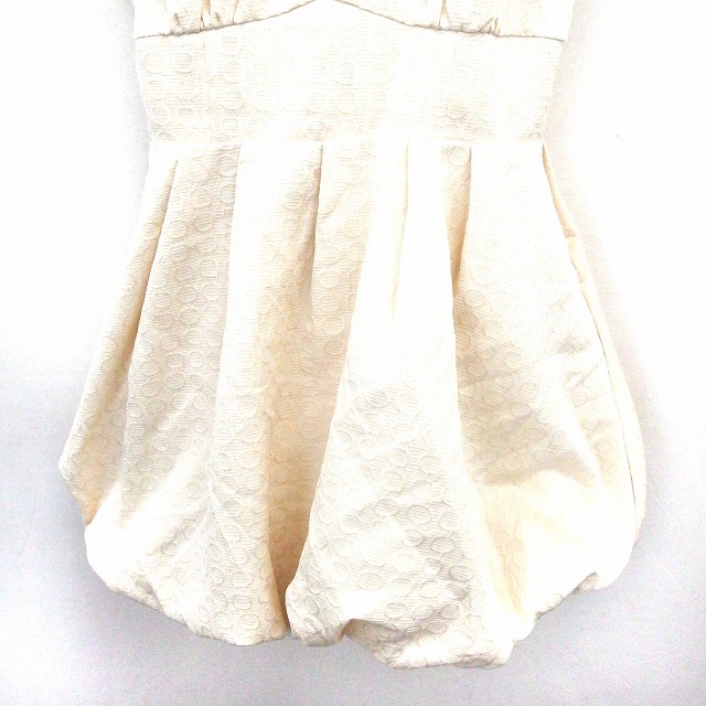 中古 リリーブラウン Lily Brown ワンピース ノースリーブ ミニ パンプキンスカート 総柄 1 アイボリー St24の通販はau Pay マーケット ブランド古着のベクトル