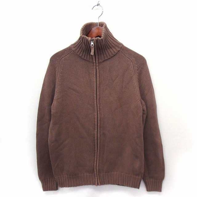 中古 ザラマン Zara Man ジャケット アウター ニット スタンドカラー 長袖 コットン 綿 M ブラウン 茶 Ft31 メンズの通販はau Pay マーケット ブランド古着のベクトル