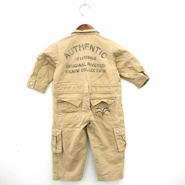 中古 リーバイス キッズ Levi S Kids 子供服 ベビー カバーオール ロンパース つなぎ 文字プリント 長袖 コットン の通販はau Pay マーケット ブランド古着のベクトル