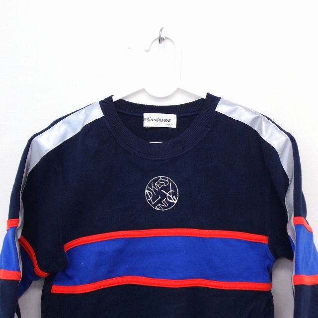 中古 イヴサンローラン Yves Saint Laurent 国内正規品 子供服 トレーナー ロゴ 配色 丸首 長袖 100 ネイビー 紺の通販はau Pay マーケット ブランド古着のベクトル 中古 イヴサンローラン Yves Saint Laurent 国内正規品 子供服 トレーナー ロゴ 配色 丸首 長袖 100 ネイビー 紺の通販はau Pay マーケット ブランド古着のベクトル