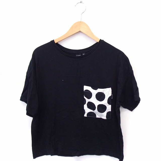 中古 ユニクロ Uniqlo Marimekko Tシャツ カットソー 無地 ドットプリント 丸首 半袖 コットン 綿 Xl ブラック 黒の通販はau Pay マーケット ブランド古着のベクトル