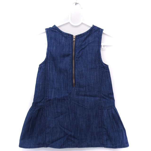 中古 ベビーギャップ Baby Gap ベビー服 ワンピース デニム フレア ノースリーブ ミニ コットン 綿 90 インディゴの通販はau Pay マーケット ブランド古着のベクトル