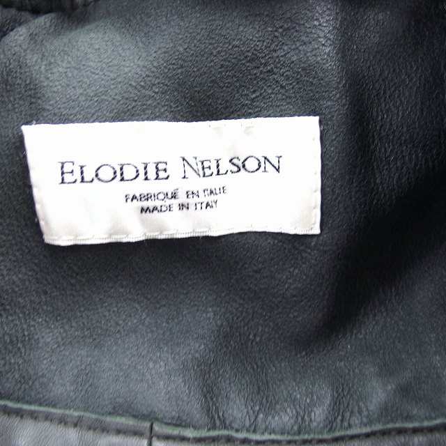 中古】エロディ ネルソン ELODIE NELSON レザー テーラード