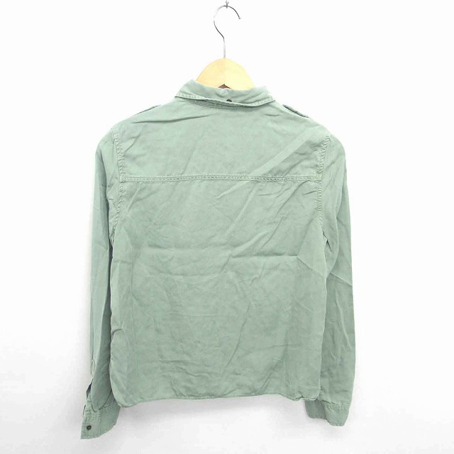 ZARA BASIC COLLE CTION ザラベーシックシャツ・ブラウス M