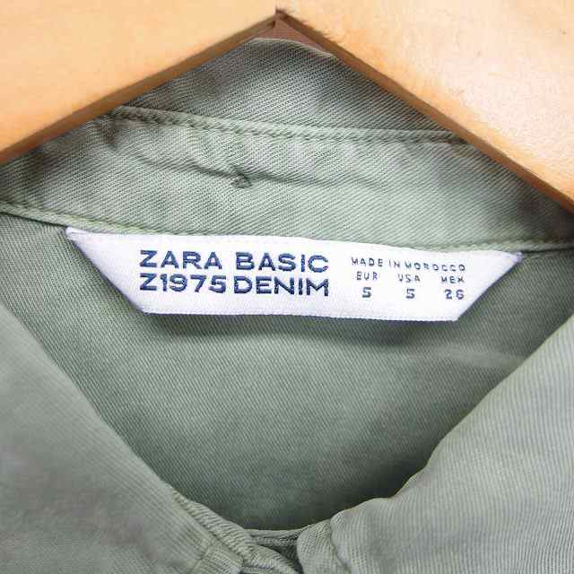 中古】ザラ ベーシック ZARA BASIC シャツ ブラウス ステン 中古】ザラ ベーシック ZARA BASIC シャツ ブラウス ステン