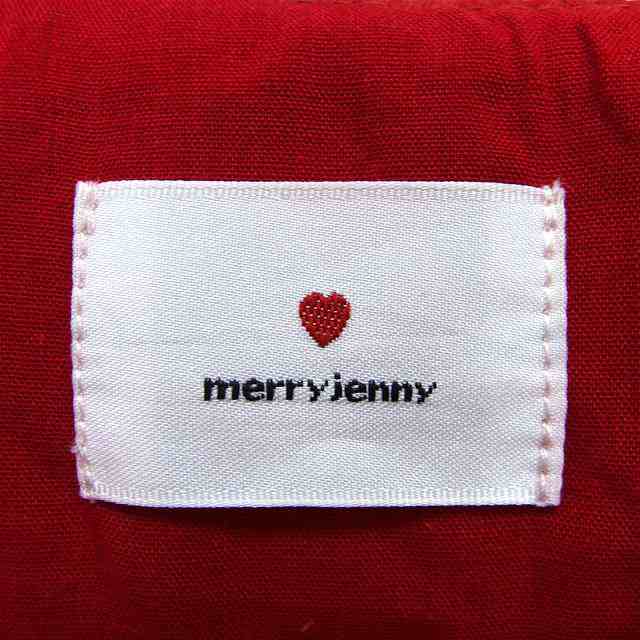 中古】メリージェニー merry jenny ワンピース Aライン ミニ 丸首 長袖 ...