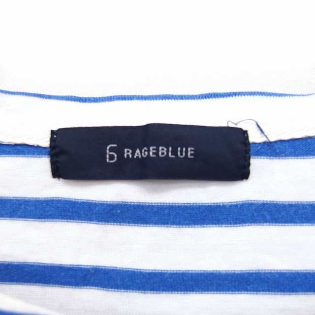 RAGE BLUE 5分袖 ニットシャツ