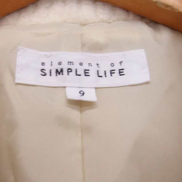 中古】エレメントオブシンプルライフ element of SIMPLE LIFE コート