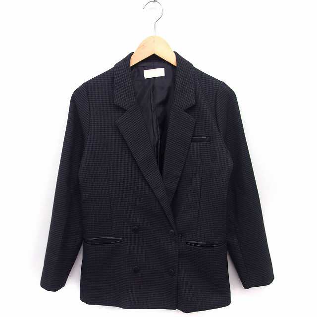 最新な 中古】ハレ HARE テーラード ジャケット アウター ダブル Mサイズ