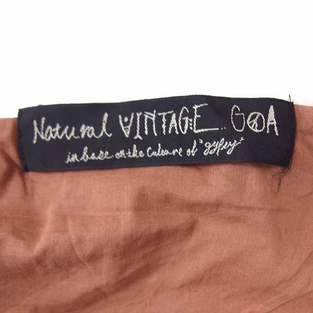 NATURAL VINTAGE GOA ウエスタンジャケット - レザージャケット