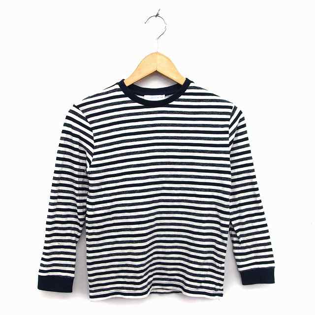 中古】ザラ ZARA カットソー Tシャツ クルーネック リブ コットン 綿