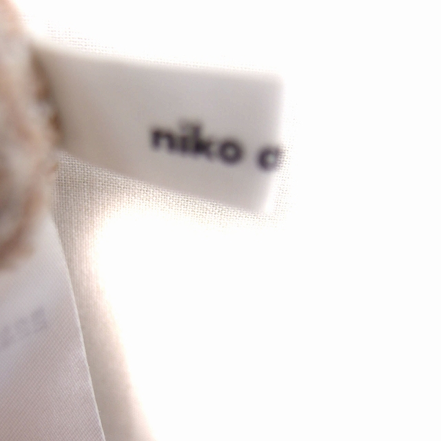 niko and ベスト ベージュ L（中古】ニコアンド Niko and