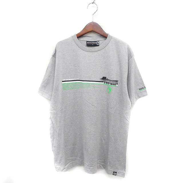 中古】未使用品 T&C SURF DESIGNS タグ付き プリント Tシャツ 半袖