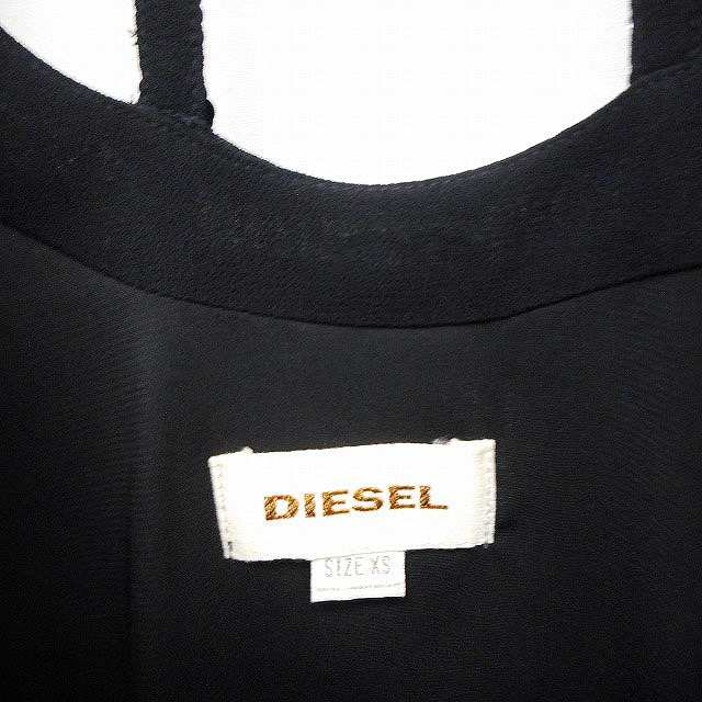 中古】ディーゼル DIESEL 国内正規品 ワンピース ひざ丈 ノースリーブ