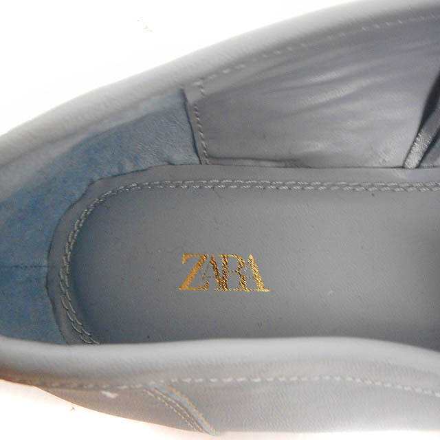 中古】ザラ ZARA タッセル ローファー 靴 シューズ フラット 40 ライト