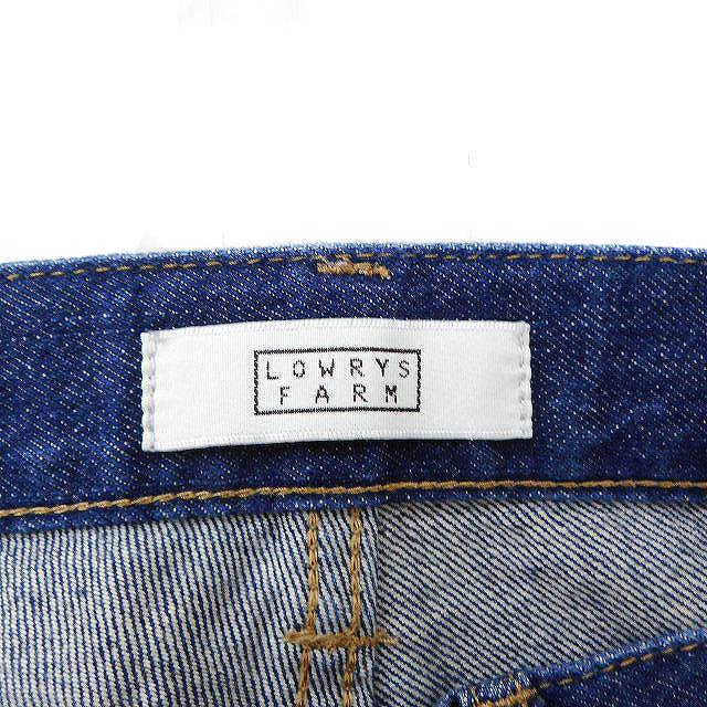 中古】ローリーズファーム LOWRYS FARM デニム ジーンズ 切りっ