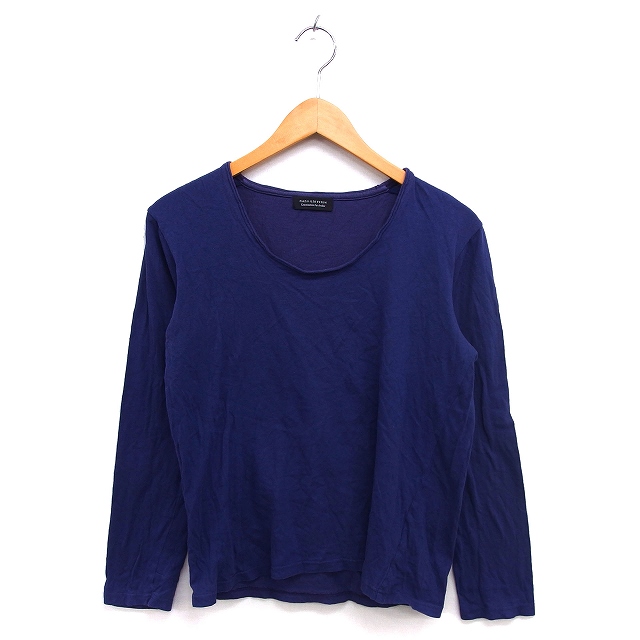 ナノユニバース Tシャツ カットソー ラウンドネック 半袖 無地 S カーキ 中古ナノユニバース nano universe カットソー Tシャツ ラウンド