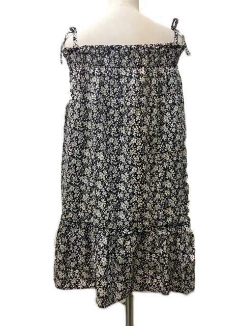 中古 パルレシフォン ワンピース チュニック キャミソール ミニ 花柄 160 紺 白 ネイビー ホワイト キッズの通販はau Pay マーケット ブランド古着のベクトル