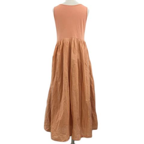 中古 ケイビーエフ Kbf アーバンリサーチ ワンピース フレア ロング ノースリーブ One オレンジ サーモンピンクの通販はau Pay マーケット ブランド古着のベクトル