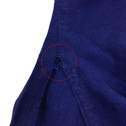 中古 セポ Cepo クラフト Craft ワンピース Iライン ミニ ラウンドネック リネン混 半袖 M 青 ブルー レディースの通販はau Pay マーケット ブランド古着のベクトル